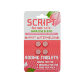 Script Botanicals Paradise Blend Chewable Tablets – 4ct – 1000mg
