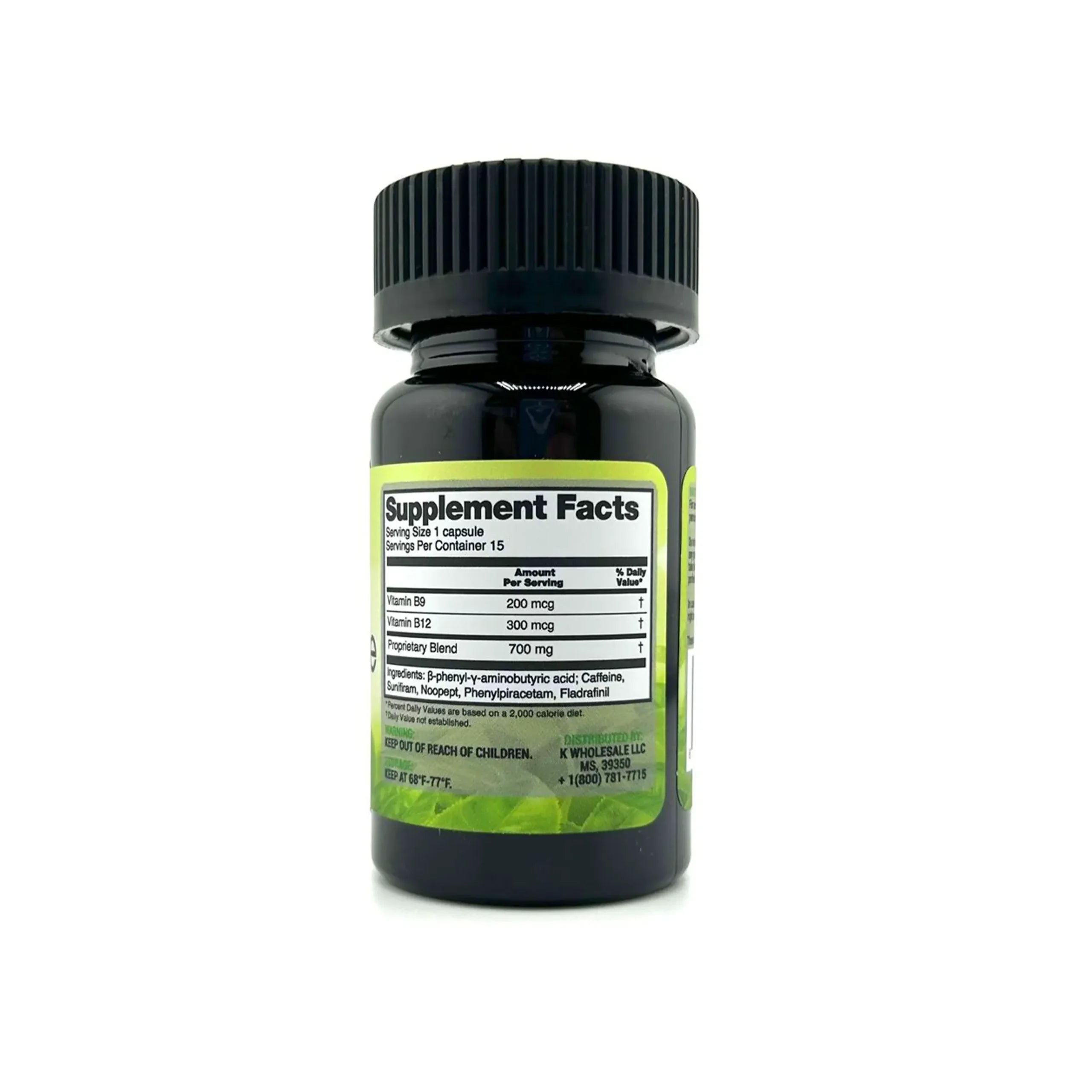 Nero Ultimate Advanced Brain Support for Focus, Memory and Mental Energy 15ct