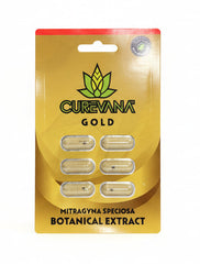 Curevana Gold Botanical Extract Mitragyna Speciosa 6ct