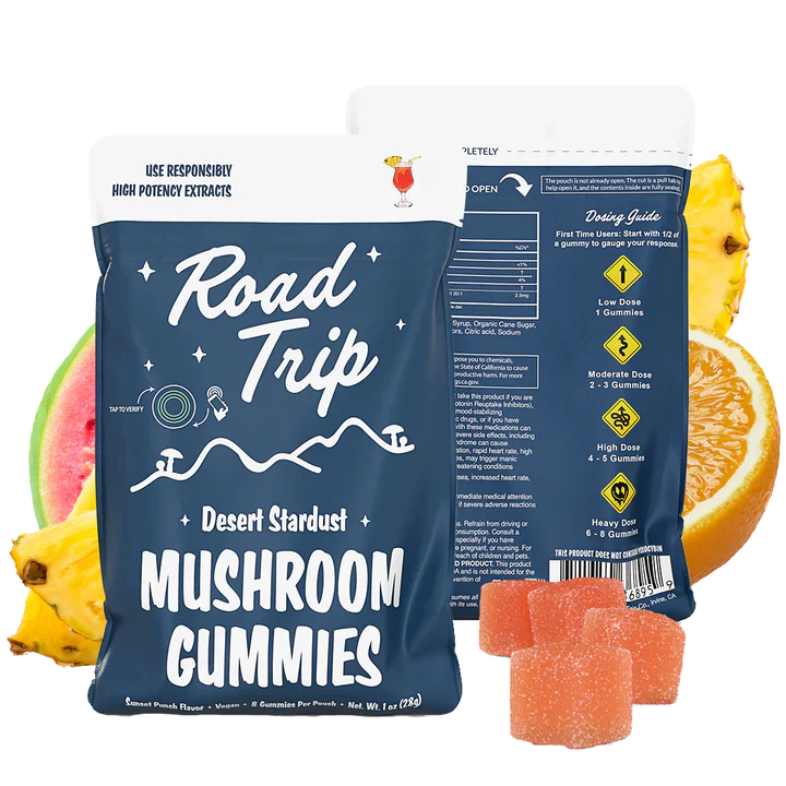 Road Trip Mushroom Gummies