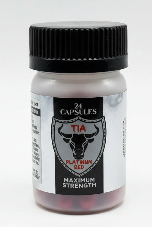 TIA Platinum Red 24 Capsules