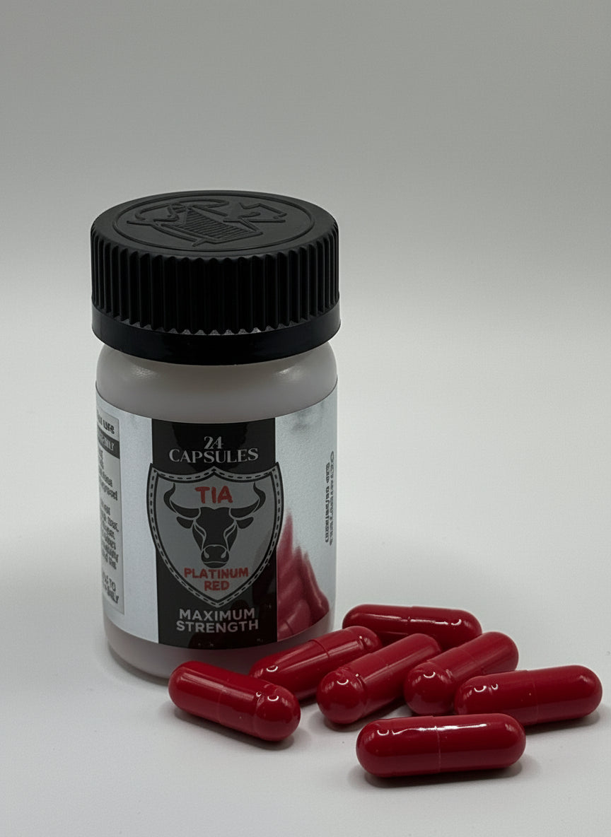 TIA Platinum Red 24 Capsules