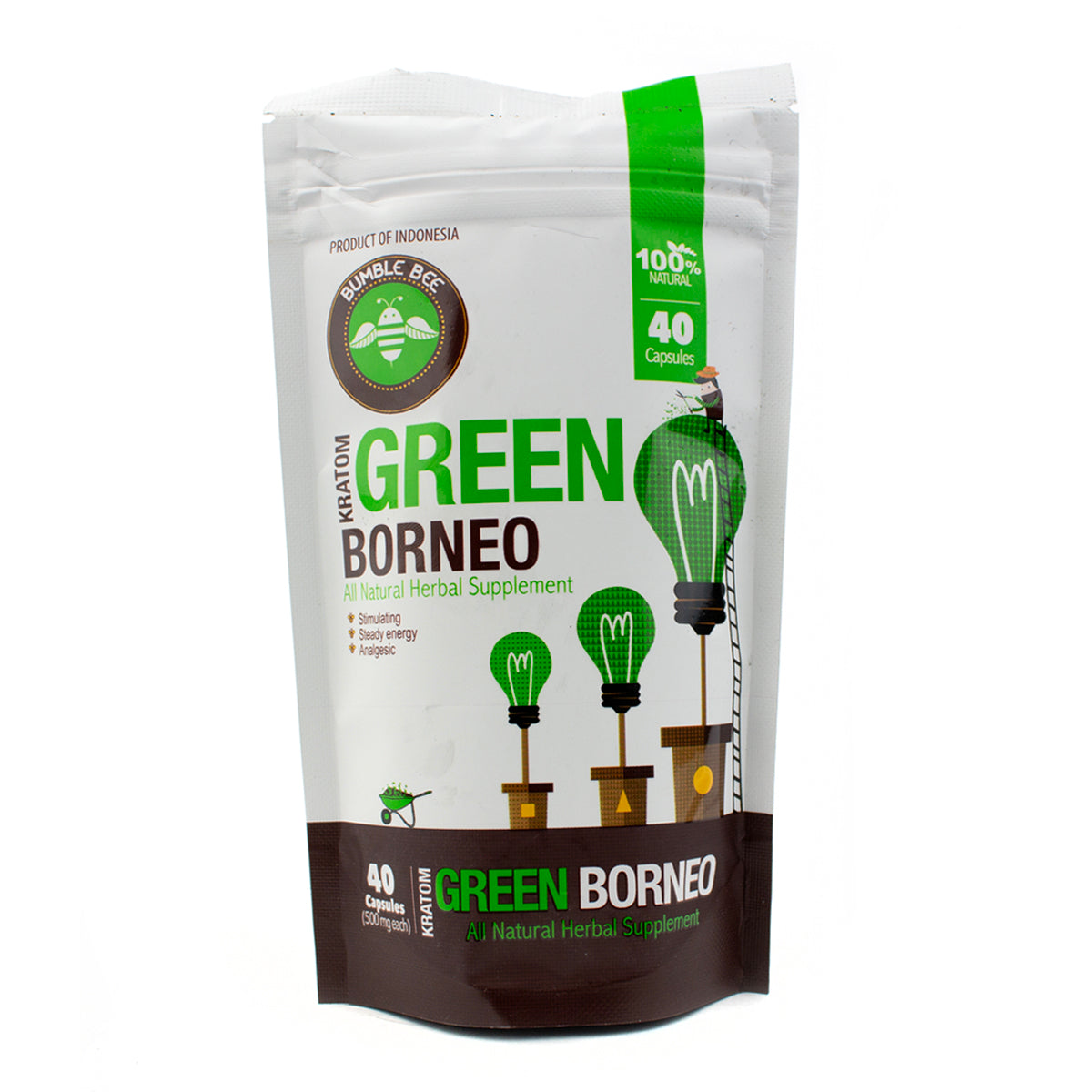 Bumble Bee Kratom Capsules - 40 Count