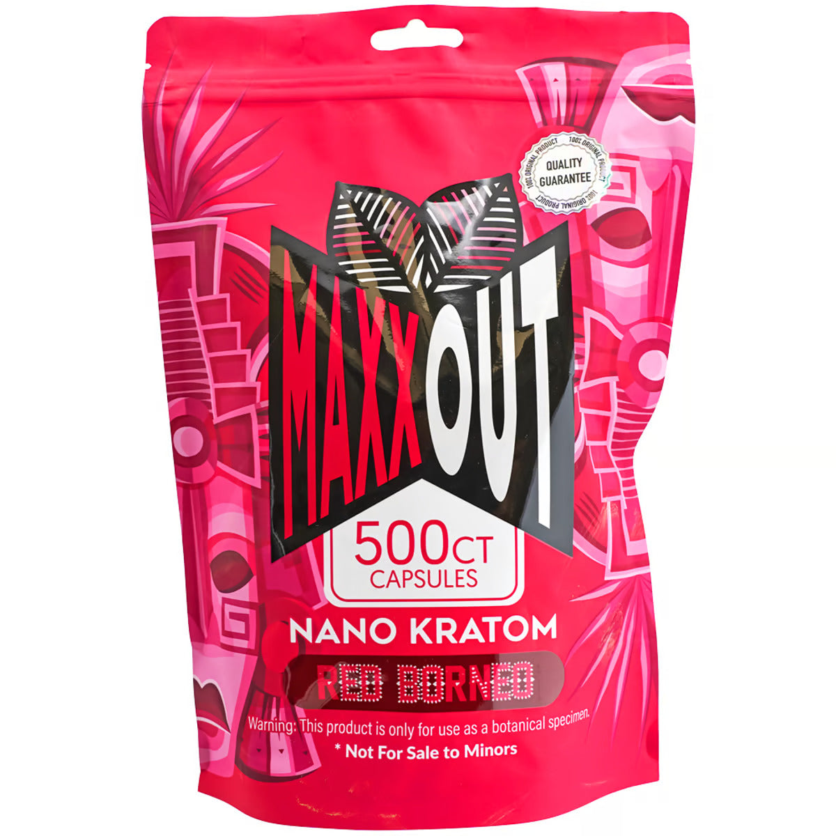MaxxOut Nano Kratom Capsules 500ct