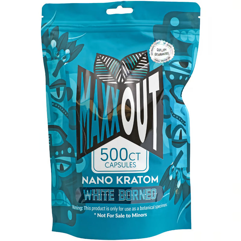 MaxxOut Nano Kratom Capsules 500ct