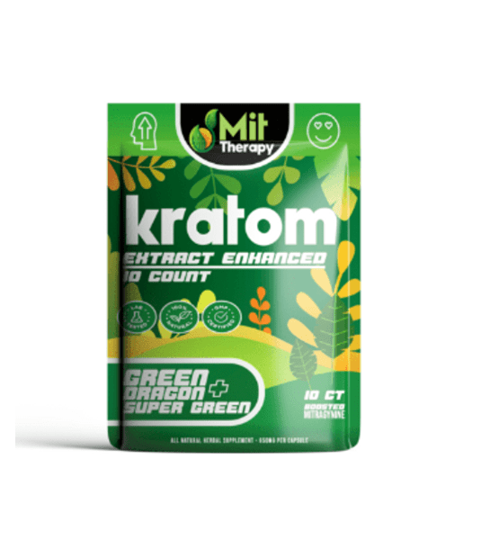 MIT Therapy - 90 Capsules Enhanced Kratom Extract - KR Sky